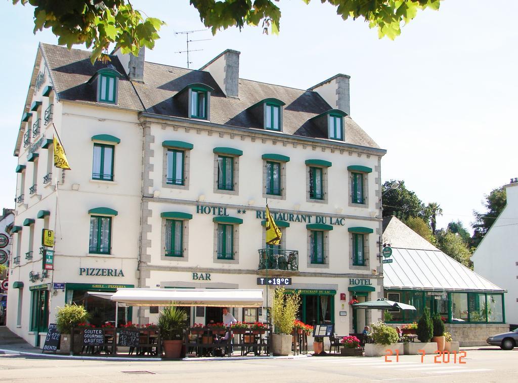 Hotel Du Lac Huelgoat Bagian luar foto
