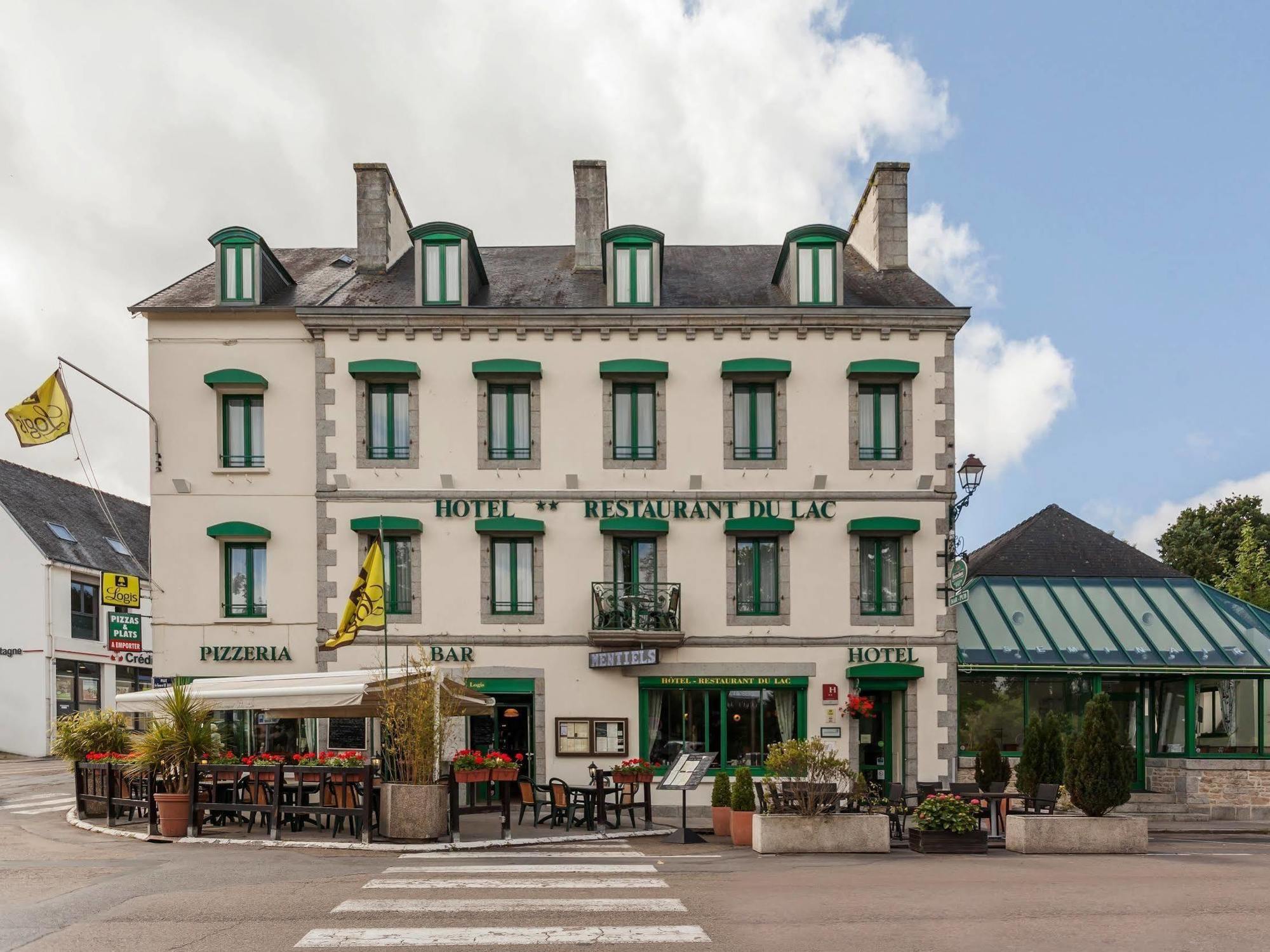Hotel Du Lac Huelgoat Bagian luar foto