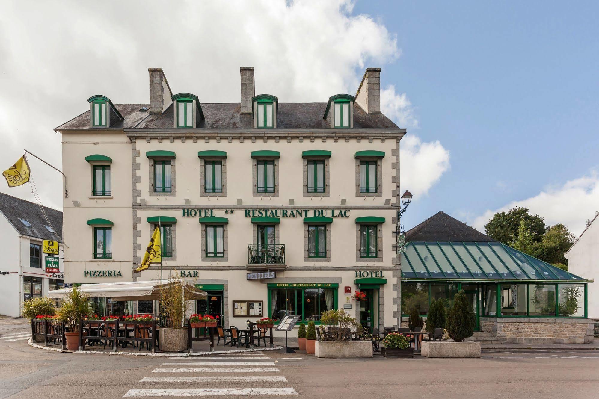 Hotel Du Lac Huelgoat Bagian luar foto